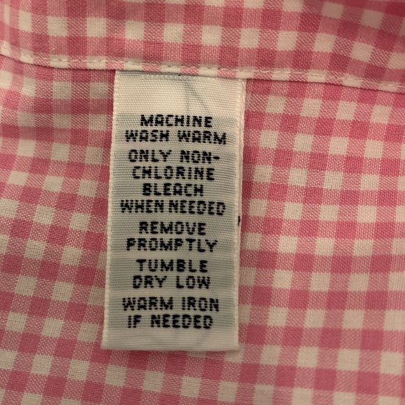 Ralph Lauren Custom Fit Pink & White Button Down, XL, NWT - Picture 8 of 10